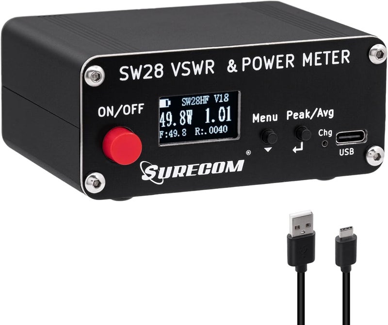 Mcbazel متر V.S.W.R. و الطاقة المصغر Surecom SW-28HF 1.5MHz-60MHz 120W - Image 1